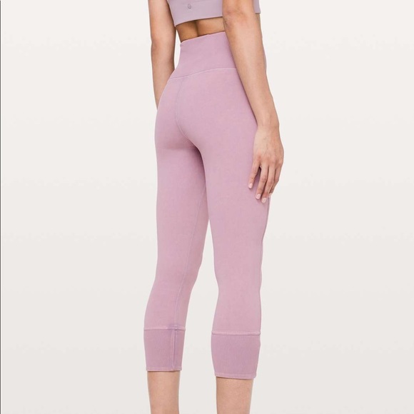 Lululemon Wunder Under 23" ribbed to dye for limited edition. - Picture 4 of 5